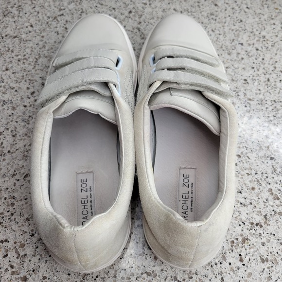 Rachel Zoe Boe Studded Suede Leather Hook & Loop Casual Sneakers✨️8 - Picture 9 of 13